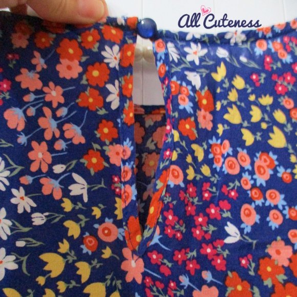 Cynthia Rowley Short Sleeve Floral Top Size S - Picture 7 of 7